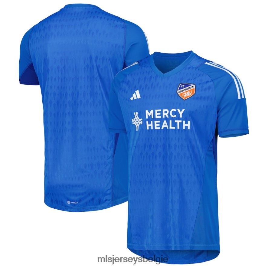Jersey zijn MLS Jerseys Heren FC Cincinnati adidas blauw 2023 replica keepersshirt 4P40P4847