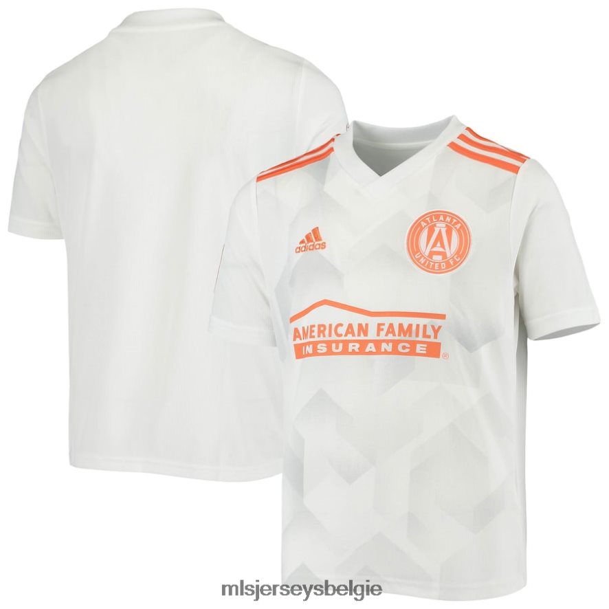 Jersey zijn MLS Jerseys kinderen atlanta united fc adidas wit 2020 replica uitteamshirt 4P40P4627